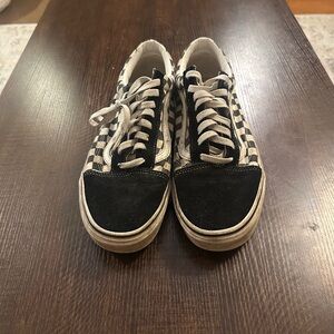 Vans Black and White Checkered Men's Shoes